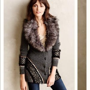 Anthropolgie XS P Corby Lodge Cardigan Sweater